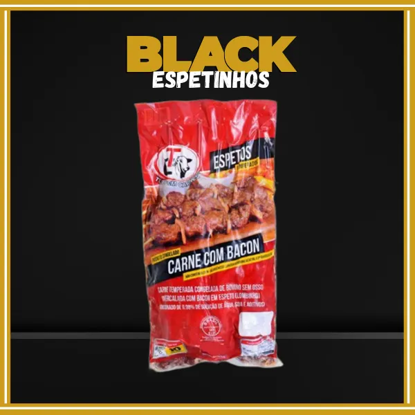 espetinho de carne com bacon no tucuruvi